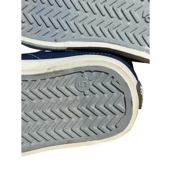 See Kai Run Basics Belmont III Navy Shoes Size 5 Toddler Durable Canvas High Top - Picture 11 of 11